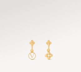 With Box Charm designer earrings 18k Gold Plated Brand Letter Earrings Fashion Studs Women Birthday Holiday Party Jewellery