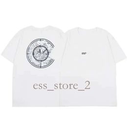 stone shirt island shirt compass shirt Designer Superior Quality Stones T Shirt Summer Menswear Breathable Loose Letter Print Lovers Street Fashion 24ss 107