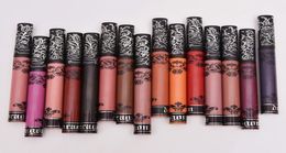 Tattoo Matte Velvet Lip Gloss Lipsticks Waterproof Lip Paint Nude Colour Red Lipstick Glaze Matte Liquid Lipstick Cosmetics3003898