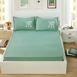 Bedding Sets Sheet&pillowcase Bed Sheet 3pcs/set Mattress Cover Bedclothes Printed 180 200cm Pillowcase Rubber Elastic