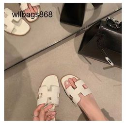 Home Womens Sandals Raising Version Diamond Square Head H-shaped Beach Slippers for Womens Sandals for External Wear