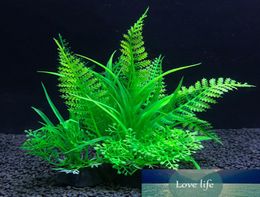 Simulation Artificial Plants Aquarium Decor Water Weeds Ornament Plant Fish Tank Aquarium Grass 14Cm Decoration4420171