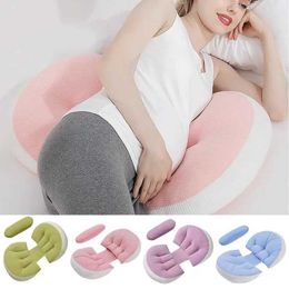 Maternity Pillows Pregnant womens side sleeping pillow multifunctional abdominal support U-shaped waist leg pad breathable and soft pregnancy products H240517