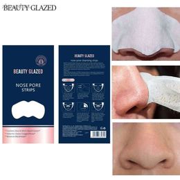 Beauty Glazed From Dots Mask Remove Blackhead Acne Remover Clear Black Head Nose Strips 2e00
