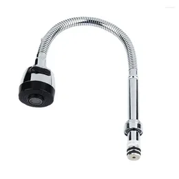 Kitchen Faucets 1pcs Swivel Spout Sink Faucet Pipe Fittings Single Handle Connexion 304 Steel Stainless For The Mixer Tap