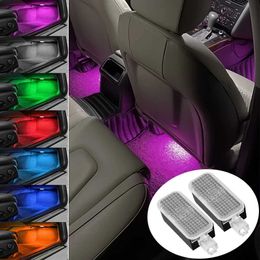 Car Stickers LED car taillight ambient lights for Audi A3 8P S3 8V A4 B8 B6 B7 A6 C6 C5 T240513
