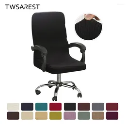 Chair Covers Waterproof Elastic Office Spandex Computer Slipcover Universal Armchair Cover Home Decoration M/L