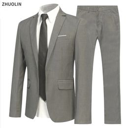 Men Suits For Wedding Business 2 Pieces Elegant Blazers 3 Sets Formal Full Ternos Marriage Clothes Pants Jackets Luxury Costume 240513