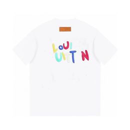 Designer Tshirts for Men's T-Shirts 2024 Fashion Tshirt with Letters Casual Summer Short Sleeve Man Tee Woman Clothing