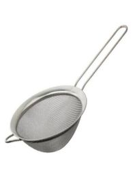 Stainless Steel Fine Mesh Strainer Colander Flour Sieve with Handle Juice and Tea Strainer Kitchen Tools2865536