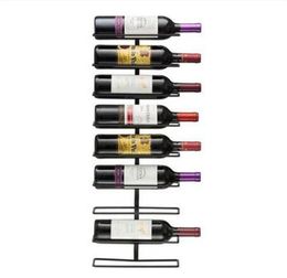 Whole Wall Mount Wine Rack Holds 9 Bottles Tools Barware Kitchen Dining Bar Kitchen bar counter wine ice bucke5927788