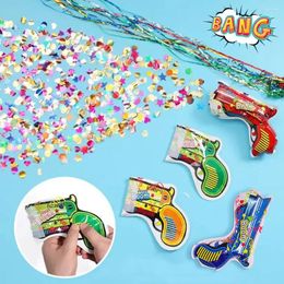 Party Decoration Balloon Confetti Hand Throw Paper Cracker Streamer Event Decor For Wedding Birthday Kids Gifts Celebration