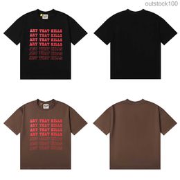 Original 1:1 Brand Designer Galery Dapt t Shirt American Fashion Brand Art Kills Personalised Printed Short Sleeved T-shirt Summer Tshirt with Real Logo