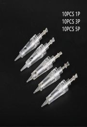 30pcs 1P3P5P Tattoo Needles Cartridges Disposable Sterilised Mixed Permanent Makeup Machine Pen for 3d Eyebrow lips Eyeliner4043359