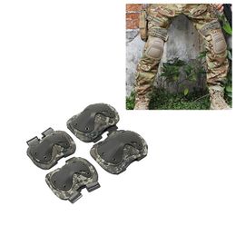 Knee Pads Tactical & Elbow Set For Paintball Game Cycling Safety Skateboarding Gear Skates Protection Guard