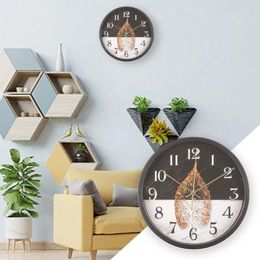 Wall Clocks Living Room Clock Analogue Restaurant Home Decor Bedroom Battery Powered