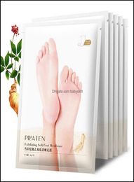 1Pair Pilaten Exfoliating Treatment Foot Mask Socks For Pedicure Baby Peel Feet Masks Skin Care Cosmetics Peeling5837819