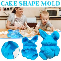 Baking Moulds DIY Silicone Bakeware Cartoon Cake Tools Mould Easter Sponge Pan Nonstick