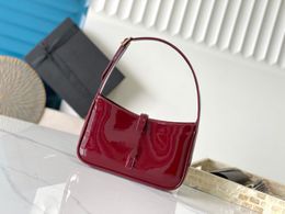 Patent leather Underarm Bags Designer Handbag Women's Bag Single handle satchel purse