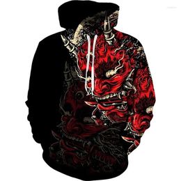 Men's Hoodies 3D Samurai Printing For Men Armour Templar Graphic Hooded Hoody Kid Fashion Cool Sweatshirts Winter Clothing Top Pullover