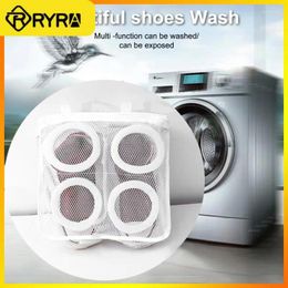 Laundry Bags 2/4/5PCS Shoes Airing Dry Tool Anti-deformation Protective Mesh Washing Machine Bag Travel Portable