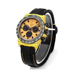 Ceramic 40X12.4 Superclone Chronograph Mens Watch 116508 AAAAA Carbonfiber Factory Male Designer Watches Cal.4801 Watch Movement TW DIW 286