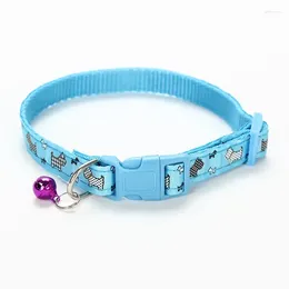 Dog Collars Strong Pet Supplies Small And Medium-sized Cats Dogs Bell Collar To Walk The Prevent Lost
