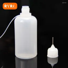 Storage Bottles Childproof Cap Dropper Liquid Juice Durable Drop Convenient Empty Needle Tip
