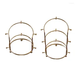 Jewellery Pouches Wedding Support Stand Bridal Headband Display Rack Princess Holder Metal Color-preserving Drop