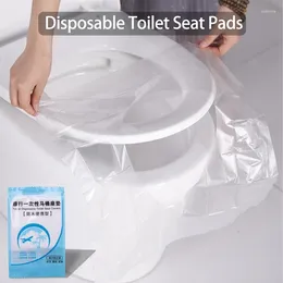 Toilet Seat Covers 30 Pcs Portable Disposable Cover Safety Travel Bathroom Paper Pad Accessories Goods