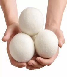 7cm Reusable Laundry Clean Ball Natural Organic Laundry Fabric Softener Ball Premium Organic Wool Dryer Balls 04288035168