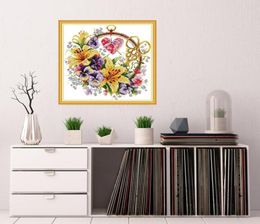 Promotional items patterns cross stitch counted scenery embroidery wall crafts needle painting handmade kits wall art canvas pictu5677154