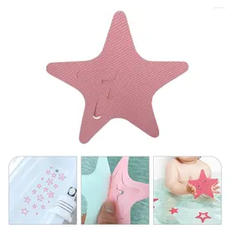 Bath Mats Shower Belt Adhesive Bathtub Stickers Pink Bathroom Decals Non- Applique