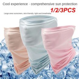 Cycling Caps 1/2/3PCS Mask Widely Used Skin Friendly Ice Silk Fabric Comfortable Versatile Design Equipment Lightweight