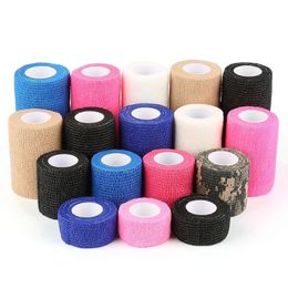 Self-Adhesive Elastic Bandage First Aid Medical Health Care Treatment Gauze Tape First Aid Tool 5cm/4.5M Supplies Emergency