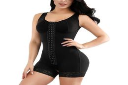 Full Body Shaper Waist Trainer Tummy Control Thigh Slimmer Women Shapewear Reduce Fajas Corset Slimming Underwear Bodysuit CX200809008692