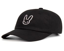 Bad Bunny Dad Hat Rapper Reggaeton Artist 100 Cotton Hats Snapback Unisex Baseball Caps Concert Hat Hip Hop Embroidery Hat 5811244