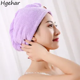 Towel Microfiber Super Absorbent Hair Towels Head Wrap Women Turban Shower Makeup Solid Skin-friendly Quick-drying Toalha Magic