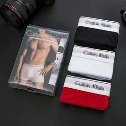 3Pcs/Set Sexy Calvins Underwear Designer Underwear Boxers For Men Cotton Fashion Mens Underwear Calvins Boxer Multiple Colours Breathable underpants 196