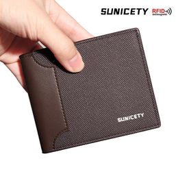 Party Favour Men Leather Wallets Premium Product Small Money Purses Design Dollar Top Wallet With Coin Bag Zipper