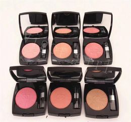 2022 New Blush Girl Face Beauty Cosmetics Long Lasting natural Harmonie De Blush Harmony 038OZ Net Weight 11g With Brush and 6 Co8182695