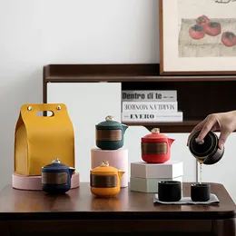 Teaware Sets Tea Kuai Ke Cup One Pot Two Travel Set Creative Gift