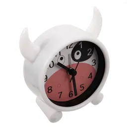 Wall Clocks Bedroom Table Clock Silent Cartoon Alarm Ornamental Small