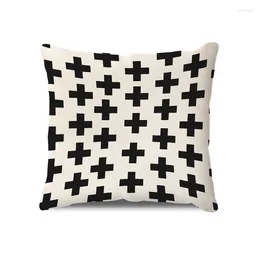 Pillow Bohemian Case Geometric Comfortable 45X45 Cover Knitted Home Decor Pillowcase For Sofa Office Waist Back