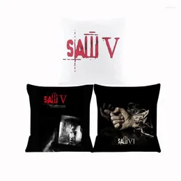 Pillow Cover For Sofa Saw V Case Seat Car Throw Pillowcase 45X45cm Home Decorative SJ-496