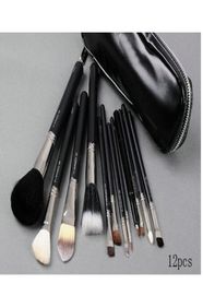 2018 High quality New Makeup Brushes 12 Pieces Brush Sets With Leather Pouch1PCSLOT4774119