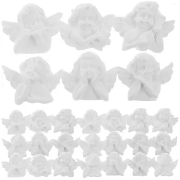 Storage Bottles 30 Pcs DIY Accessories Little Angel Figurines Material Ornament Phone Case Charm Jewellery Making Nail Supplies Resin