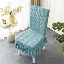Chair Covers Four Seasons Universal Package Stool Cover Bench Home Dining Cloth Dust