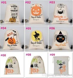 Spider Pumpkin Halloween Sacks Trick Or Treat Party Decoration Personalized Halloween Gift Bags Event Party Supplies c0755768823