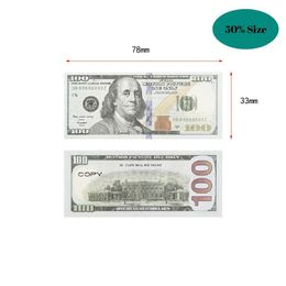 Funny Toys Replica Us Fake Money Kids Play Toy Or Family Game Paper Copy Banknote 100Pcs/Pack Drop Delivery Gifts Novelty Gag Otqvh